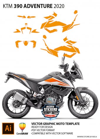 Dima moto KTM 390 Adventure 2020